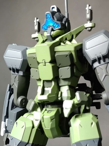 緑系塗装 作例1